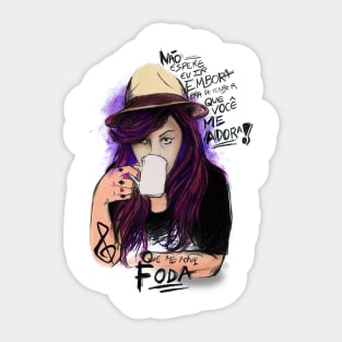 Pitty Me Adora Sticker